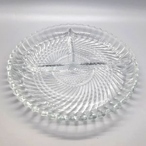 Glass Trinket Tray, Vintage